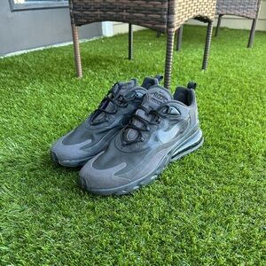 Nike Air 70 React Men's Black Oil Grey Athletic Shoes